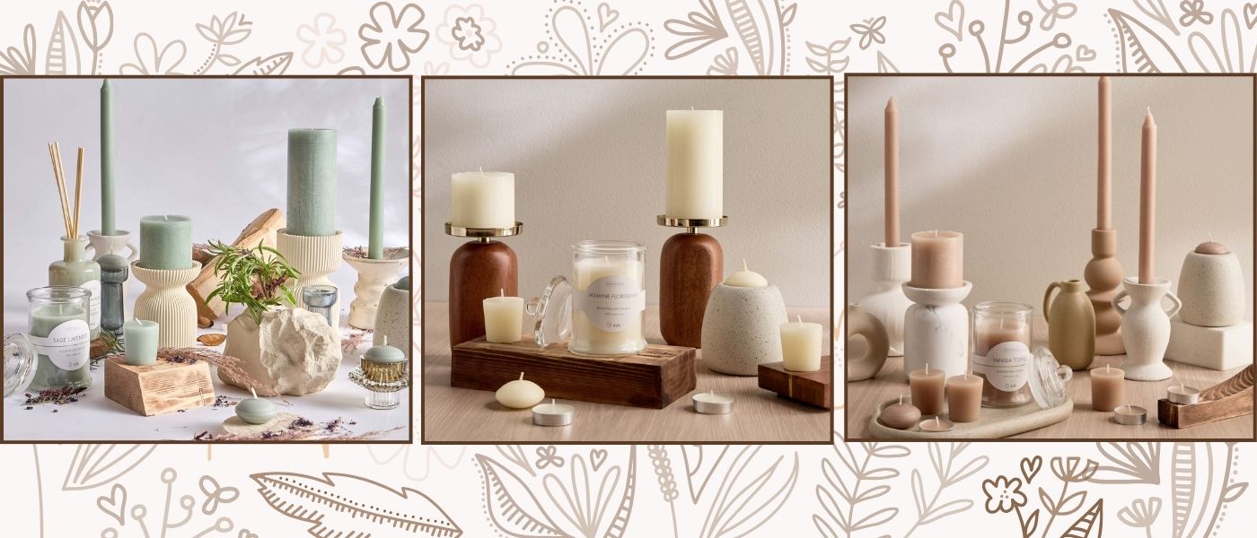 شمع معطر هوم سنتر مدل Home centre Essentials